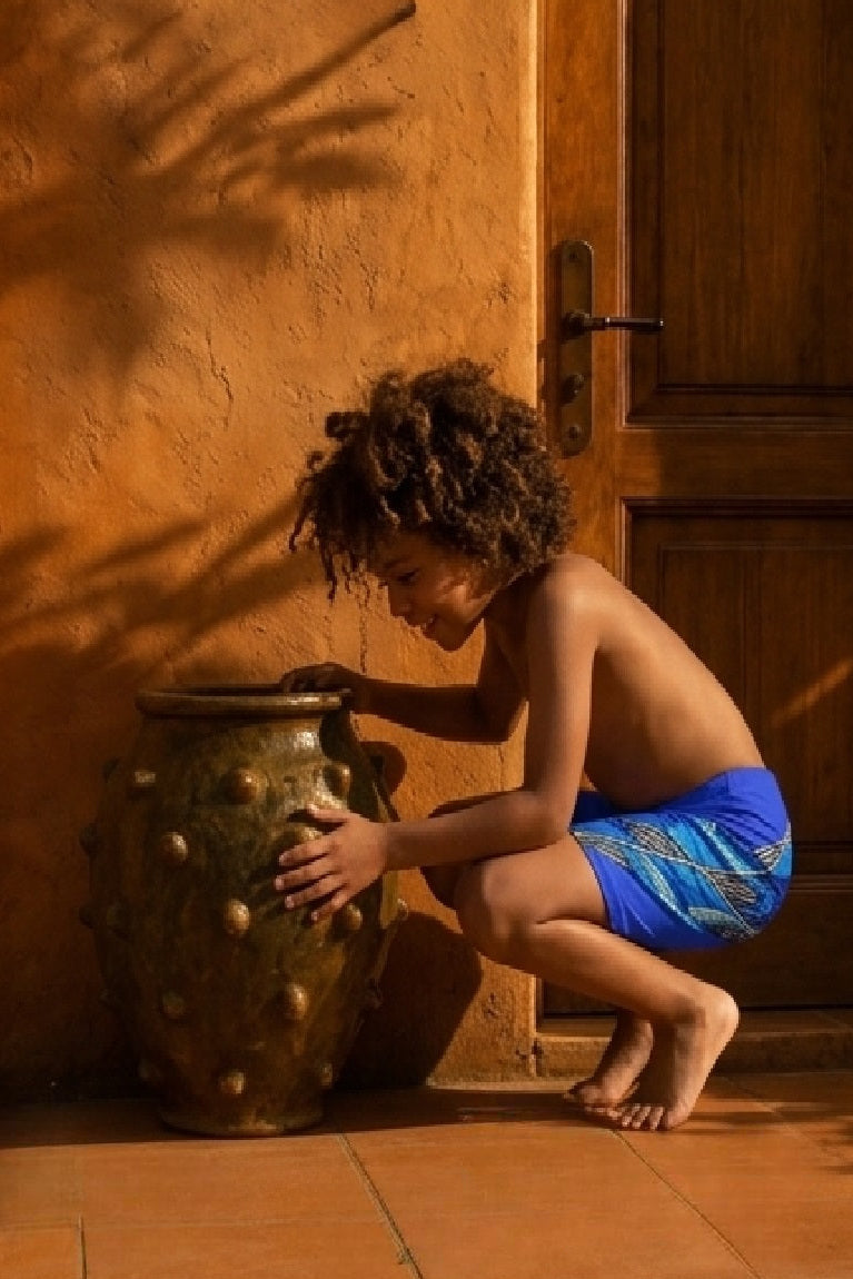 Le Boxer de Bain Long Nanayé Kids : Style et confort pour les petits aventuriers ! 🌊