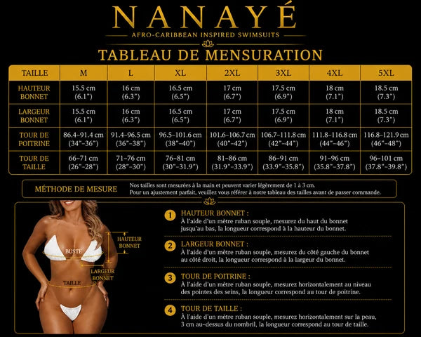 Maillot 2 Pièces Femme | Micro Bikini Brides Transparentes Blue Print | Nanayé