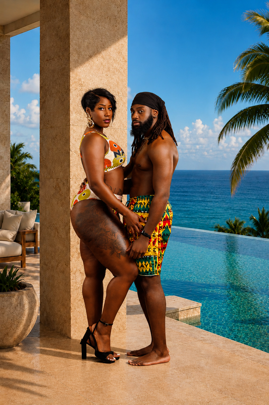Women's 2-Piece Swimsuit | Geometric | Nanayé