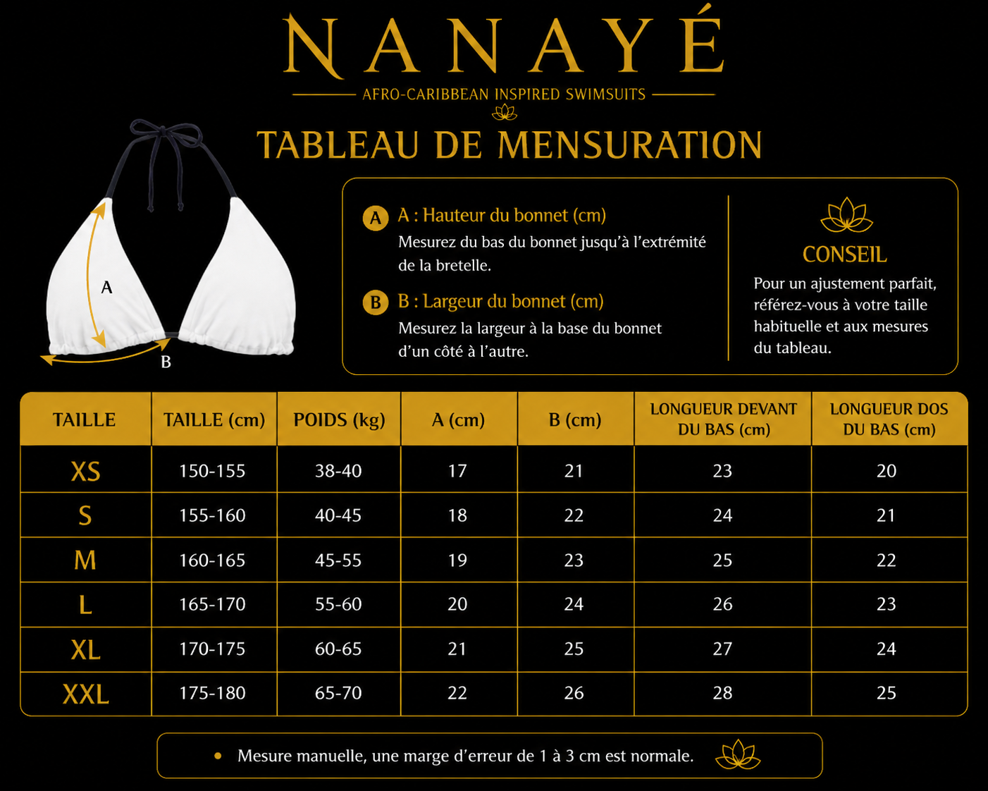 Maillot 2 pièces Femme | personnalisable avec notre styliste | Nanayé Modèle 13
