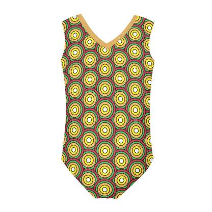 Maillot de Bain 1 Pièce Fille | Afro Pop Junior | Nanayé