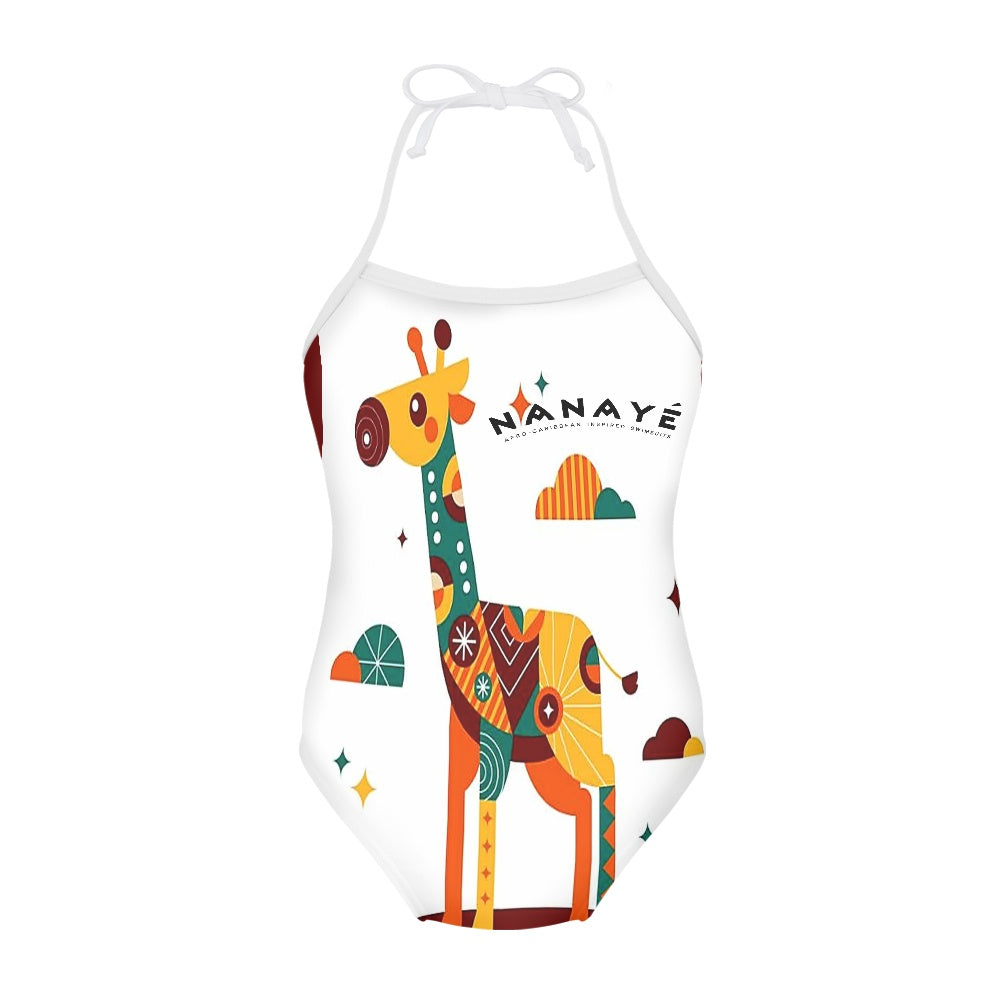 Maillot de Bain 1 Pièce Fille | Safari Pop Junior | Nanayé