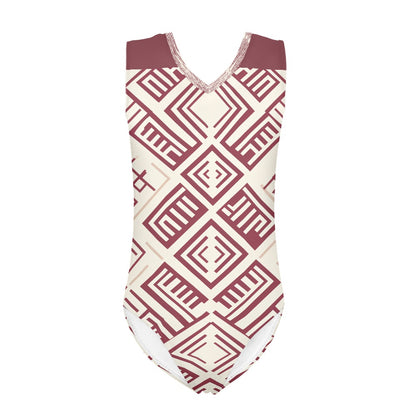 Maillot de Bain 1 Pièce Fille | Heritage Geometry Junior | Nanayé