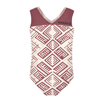 Maillot de Bain 1 Pièce Fille | Heritage Geometry Junior | Nanayé