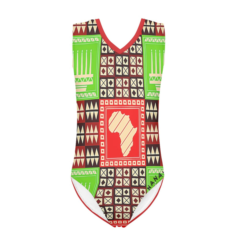 Maillot de Bain 1 Pièce Fille | Continental Roots Junior | Nanayé