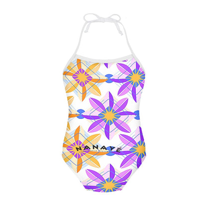 Maillot de Bain 1 Pièce Fille | Sunburst Mosaic Junior | Nanayé