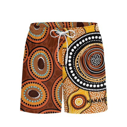 Bermuda de Bain Homme | Tribal Mosaic | Nanayé