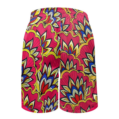 Bermuda de Bain Homme | Fuchsia Bloom | Nanayé