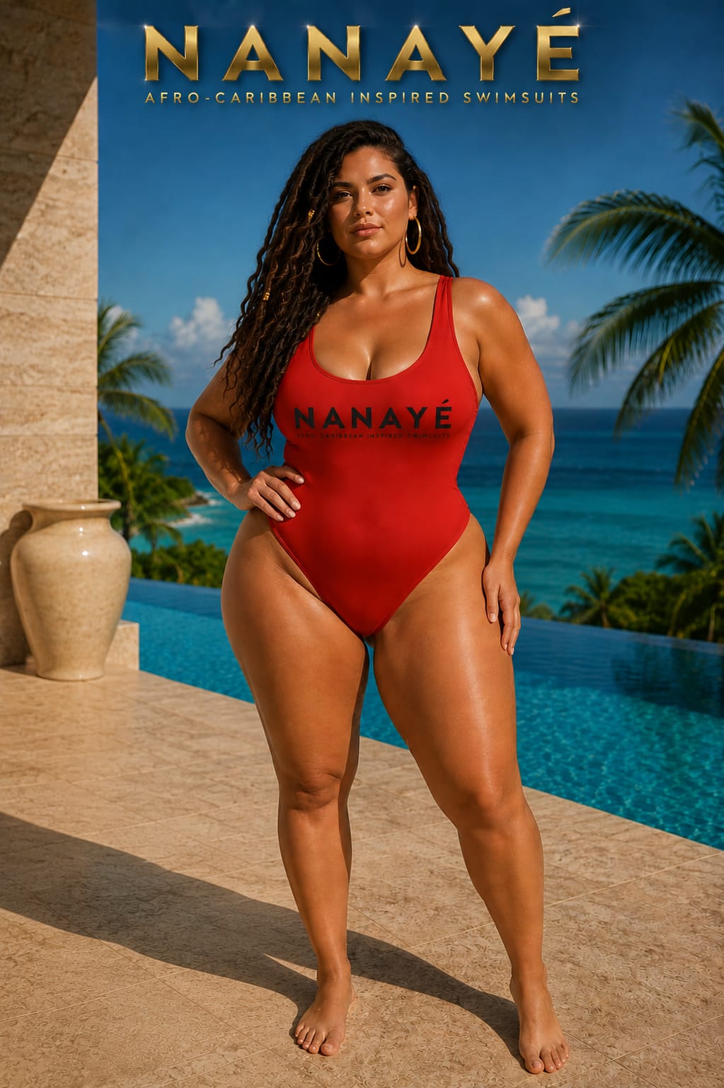 Rosé Nanayé One-Piece Swimsuit