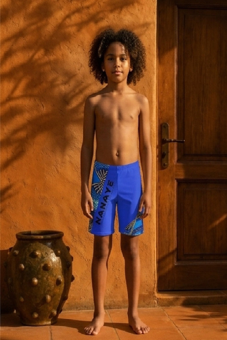 Le Boxer de Bain Long Nanayé Kids : Style et confort pour les petits aventuriers ! 🌊