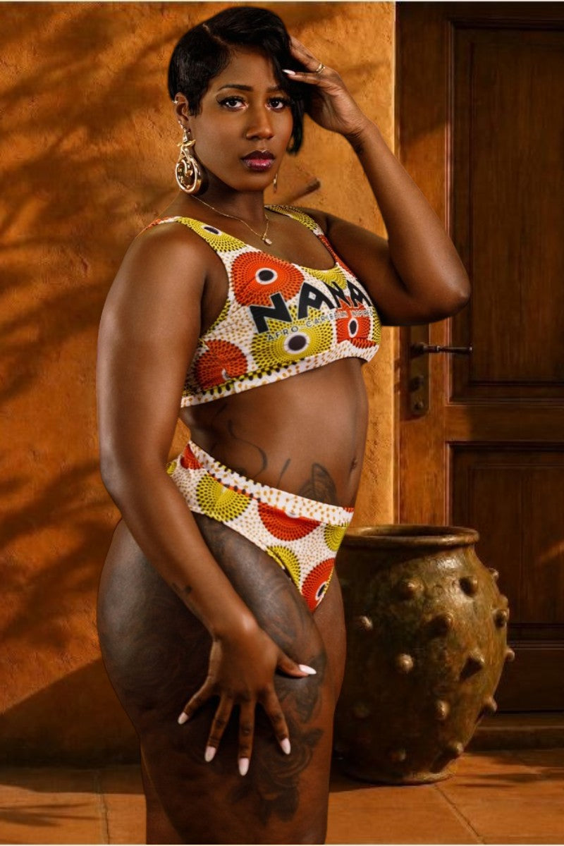 Maillot de Bain 2 pièces Géométrique par Nanayé