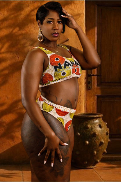 Maillot de Bain 2 pièces Géométrique par Nanayé