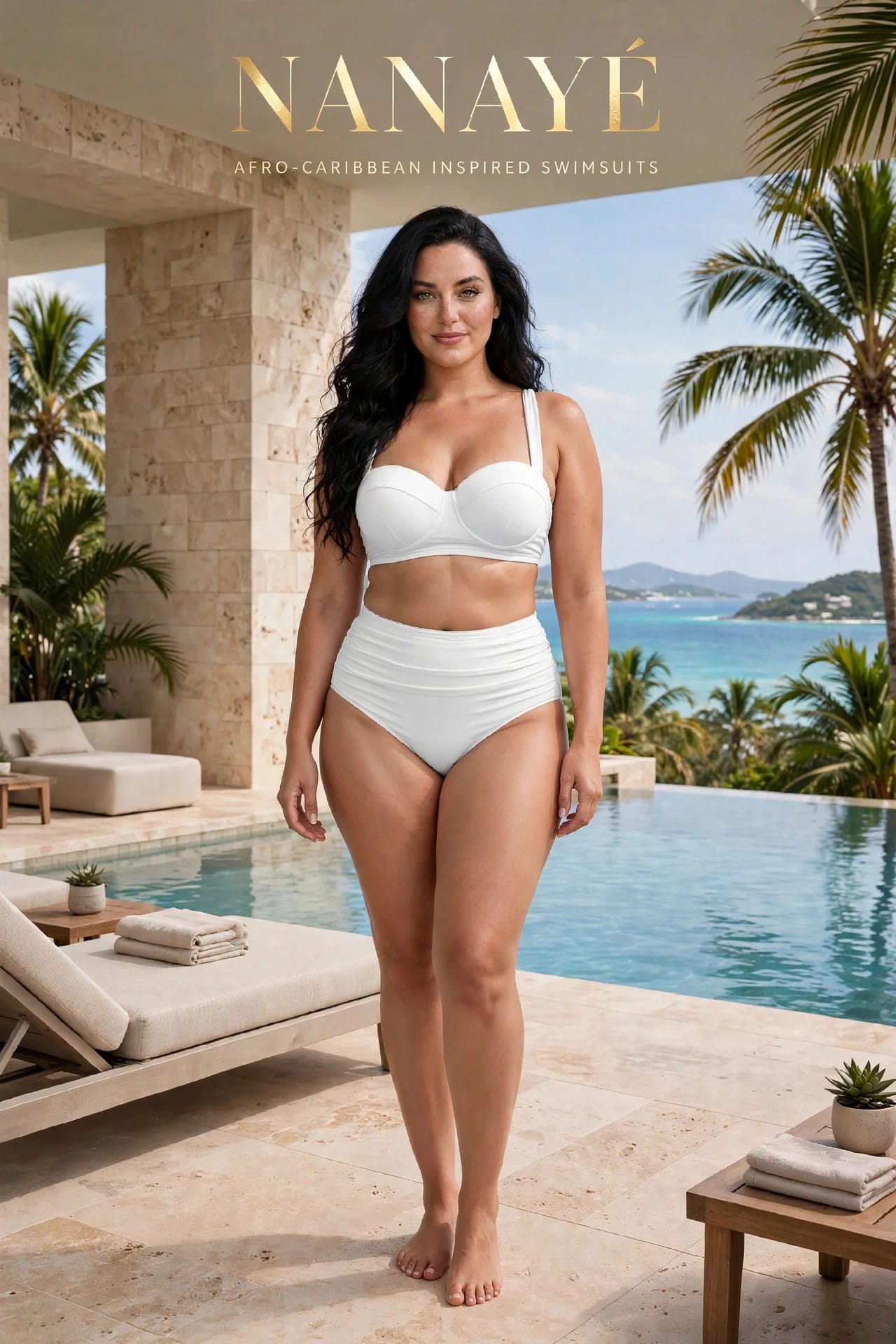 Maillot 2 pièces Femme | personnalisable avec notre styliste | Nanayé Modèle 15