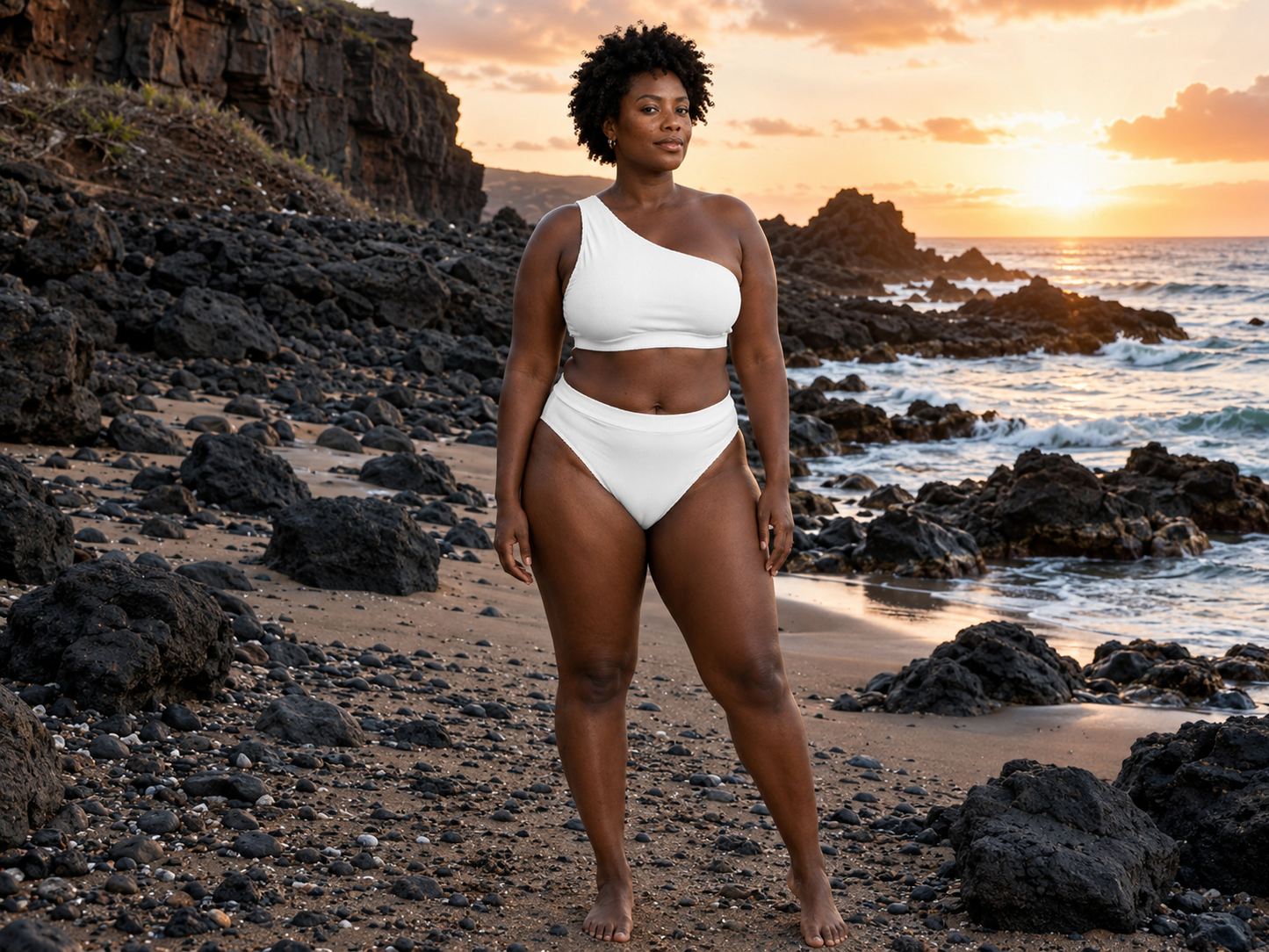 Maillot 2 pièces Femme | personnalisable avec notre styliste | Nanayé Modèle 1