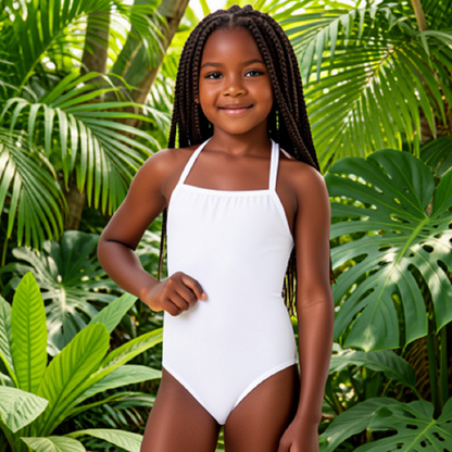 Maillot 1 pièce Enfant | personnalisable avec notre styliste | Nanayé Modèle 1
