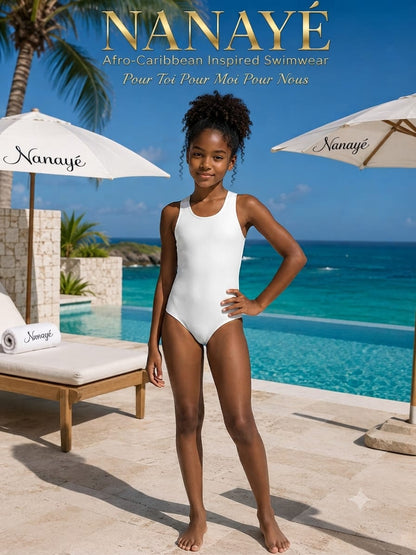 Maillot 1 pièce Enfant | personnalisable avec notre styliste | Nanayé Modèle 4