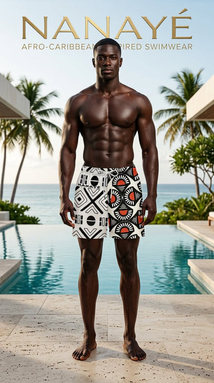 Bermuda de Bain Homme | Graphic Heritage | Nanayé